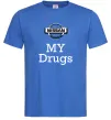 Мужская футболка Nissan my drugs Ярко-синий фото