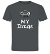 Мужская футболка Nissan my drugs Графит фото