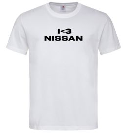 Мужская футболка I <3 Nissan