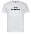 Мужская футболка I <3 Nissan Белый фото