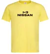 Мужская футболка I <3 Nissan Лимонный фото