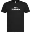 Мужская футболка I <3 Nissan Черный фото