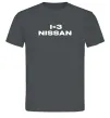 Мужская футболка I <3 Nissan Графит фото