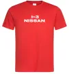 Мужская футболка I <3 Nissan Красный фото