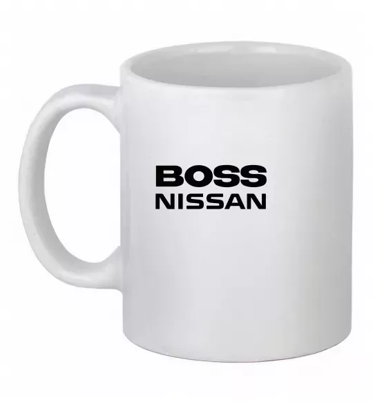 Чашка керамічна Nissan Boss Білий фото