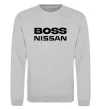 Світшот Nissan Boss Сірий меланж фото