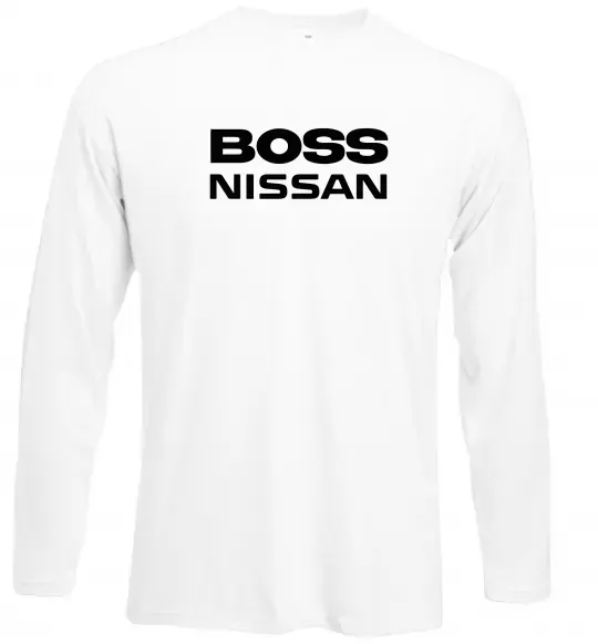 Лонгслів Nissan Boss Білий фото