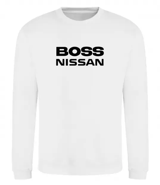 Світшот Nissan Boss Білий фото