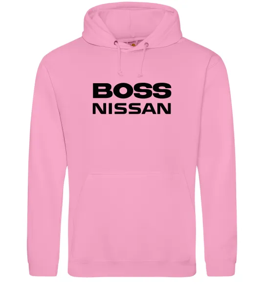 Чоловіча толстовка (худі) Nissan Boss Рожевий фото