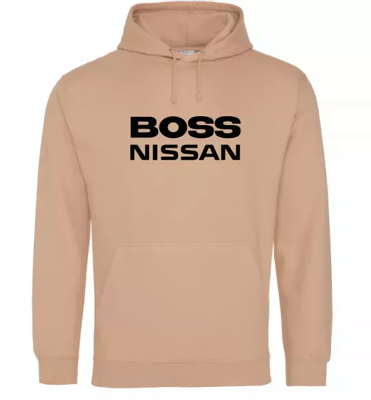 Чоловіча толстовка (худі) Nissan Boss Пісочний фото