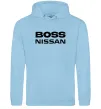 Чоловіча толстовка (худі) Nissan Boss Блакитний фото