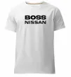 Мужская премиум футболка Nissan Boss Белый фото