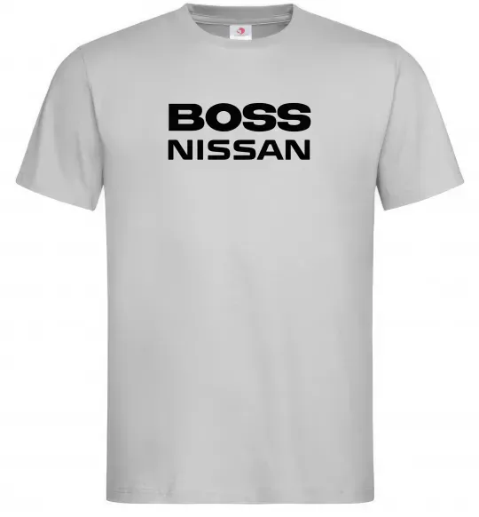 Мужская футболка Nissan Boss Серый фото