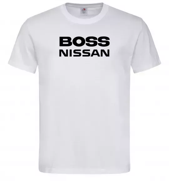 Мужская футболка Nissan Boss Белый фото