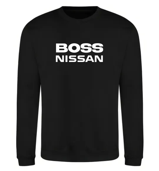 Світшот Nissan Boss Чорний фото