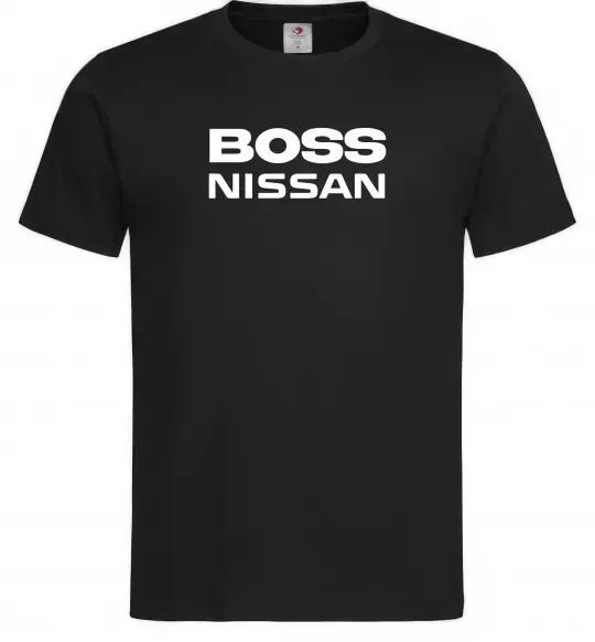 Мужская футболка Nissan Boss Черный фото