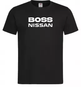 Мужская футболка Nissan Boss Черный фото