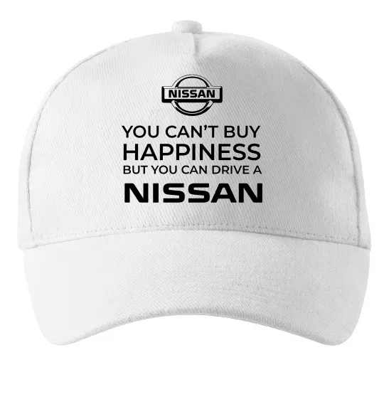 Кепка You can drive Nissan Білий фото