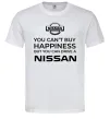 Чоловіча футболка You can drive Nissan Білий фото