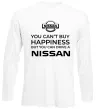 Лонгслив You can drive Nissan Белый фото