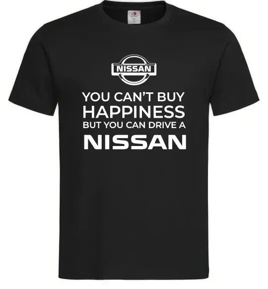 Чоловіча футболка You can drive Nissan Чорний фото