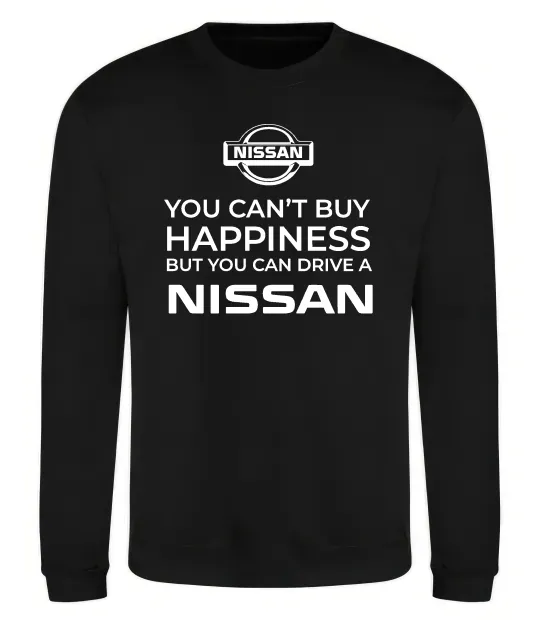 Світшот You can drive Nissan Чорний фото