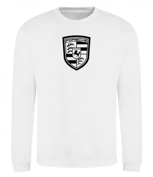 Свитшот Posche logo Белый фото