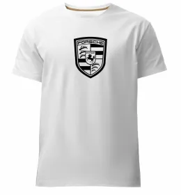 Чоловіча преміум футболка Berry Porsche Білий фото