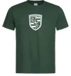 Чоловіча футболка Posche logo Темно-зелений фото