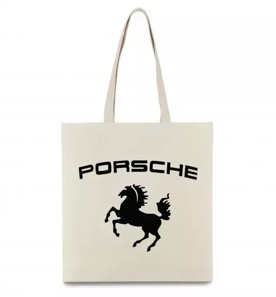 Эко-сумка Porsche Бежевый фото