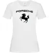 Женская футболка Porsche Белый фото