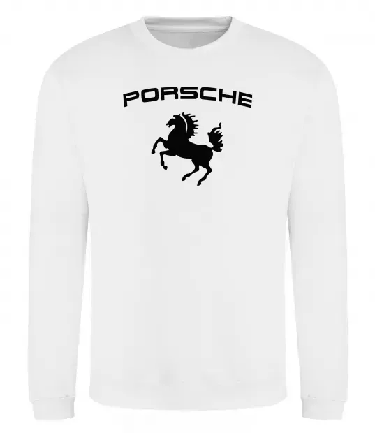 Свитшот Porsche Белый фото