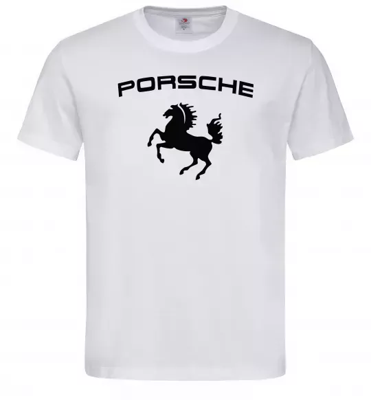 Чоловіча футболка Porsche Білий фото