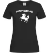 Женская футболка Porsche Черный фото