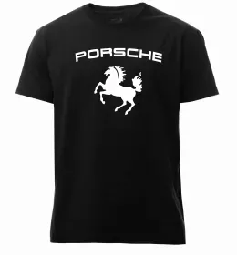 Чоловіча преміум футболка Berry Porsche Білий фото