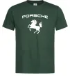 Чоловіча футболка Porsche Темно-зелений фото
