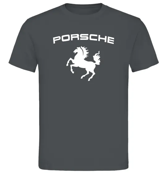 Чоловіча футболка Porsche Графіт фото
