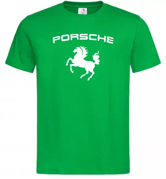 Чоловіча футболка Porsche Зелений фото