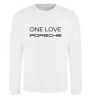 Світшот One love Porsche Білий фото