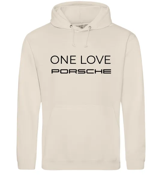 Мужская толстовка (худи) One love Porsche Таш фото