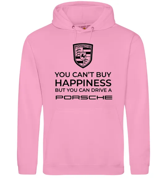 Чоловіча толстовка (худі) You can drive Porsche Рожевий фото