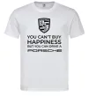 Чоловіча футболка You can drive Porsche Білий Чоловіча футболка You can drive Porsche Білий фото