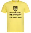 Чоловіча футболка You can drive Porsche Лимонний Чоловіча футболка You can drive Porsche Лимонний фото