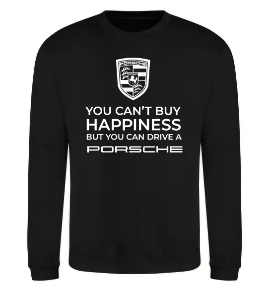 Світшот You can drive Porsche Чорний фото