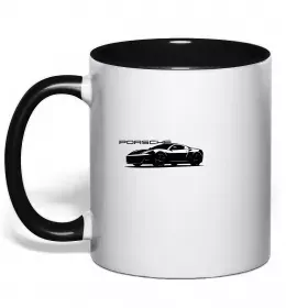 Чашка з кольоровою ручкою