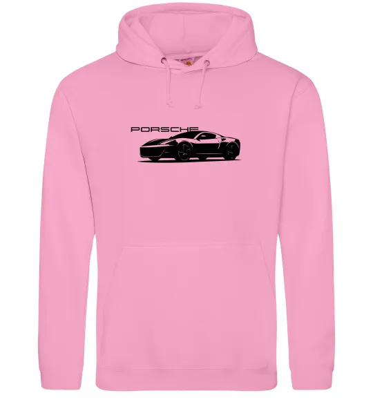 Чоловіча толстовка (худі) Porsche car Рожевий фото