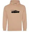 Чоловіча толстовка (худі) Porsche car Пісочний Чоловіча толстовка (худі) Porsche car Пісочний фото