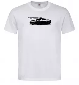Чоловіча футболка Berry Porsche Білий фото