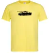 Чоловіча футболка Porsche car Лимонний фото
