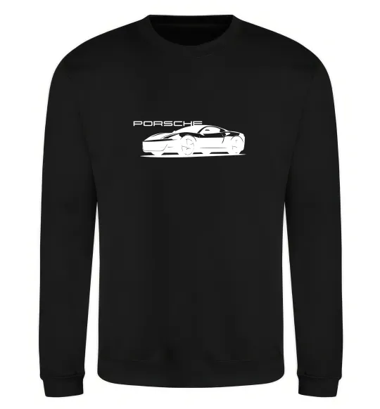 Світшот Porsche car Чорний фото